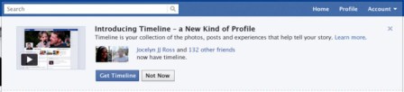 Facebook Timeline Opt-In